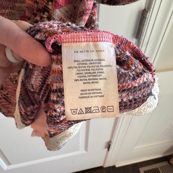 Anthropologie Maeve Erina Swing Knit Dress Size Medium Petite - Picture 6 of 7